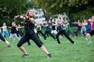 Gym suédoise en extérieur