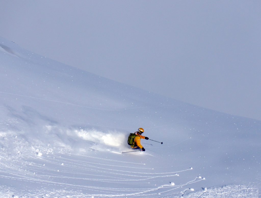 skier en Afrique